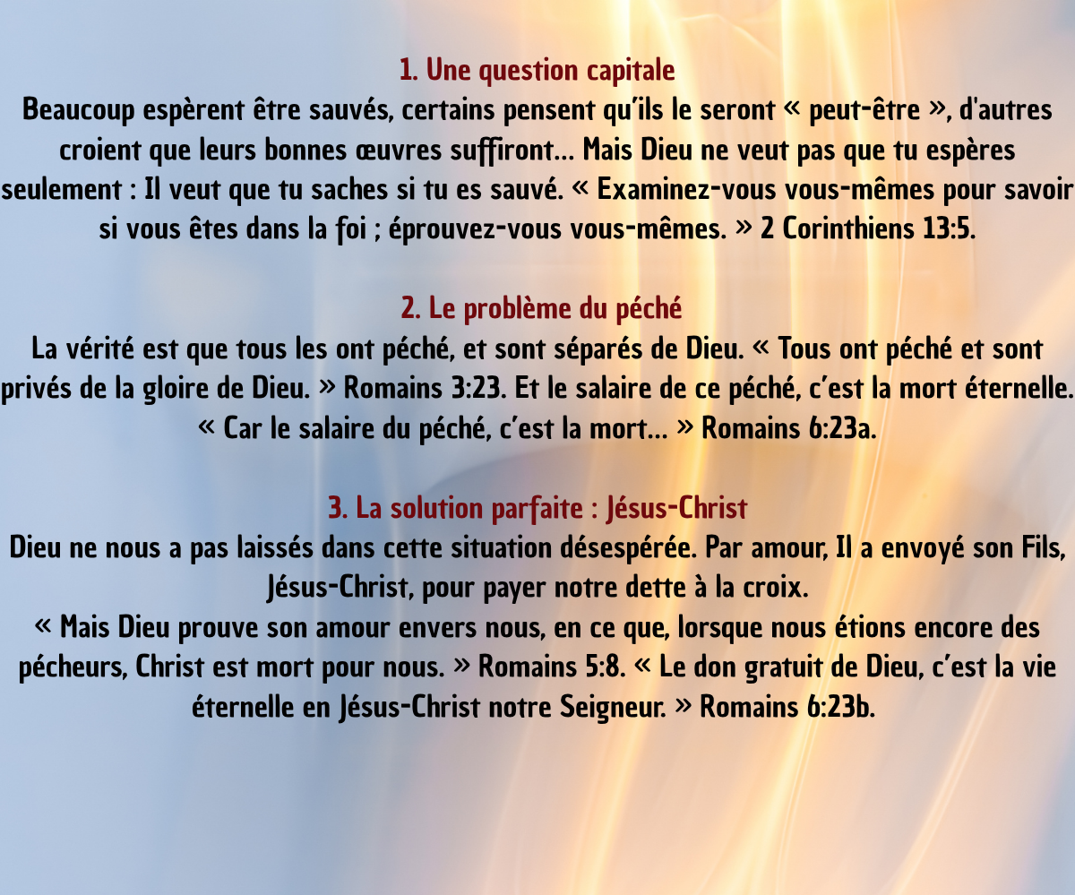 As-tu l'assurance du salut - 2